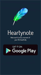 Mobile Screenshot of heartynote.com